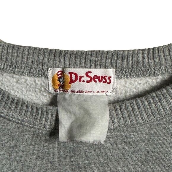 Vintage Dr. Seuss Cat In The Hat Sweatshirt Medium - Picture 3 of 3